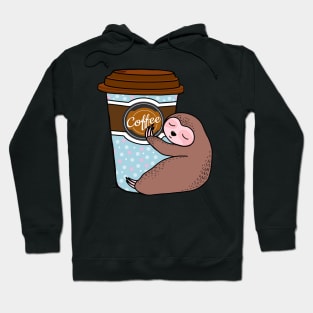 Sloth and coffee Hoodie